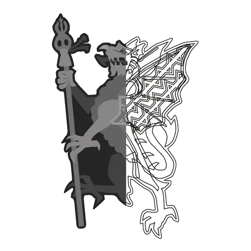 dragon heraldic badge