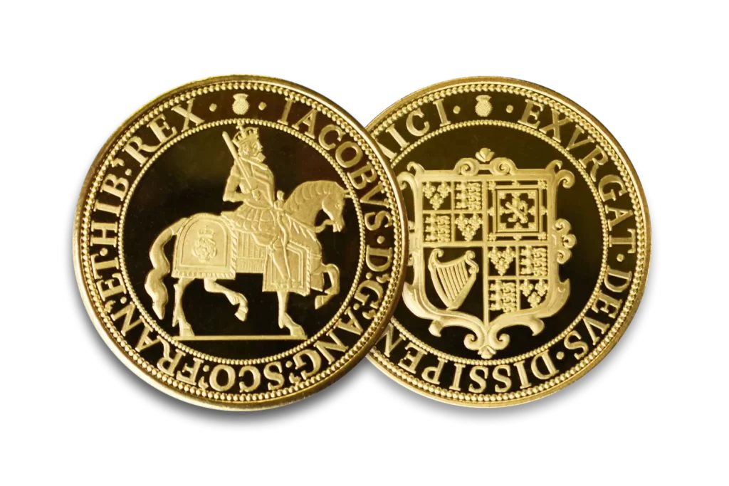 King-James-I-coin-gold-plate