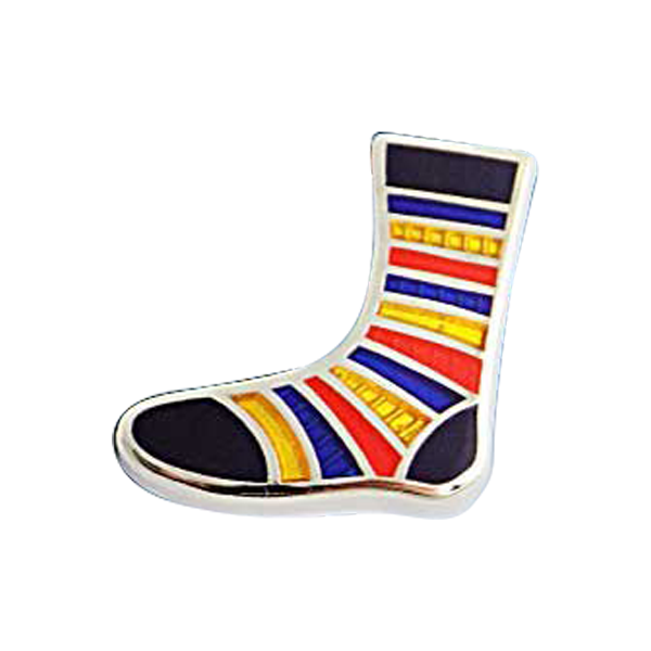 Sock-premium-enamel-badge