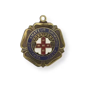 Yorkshire Amateur Swimming Ass President Medal of Office