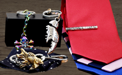 Selection of accessories designed by Merit badge.