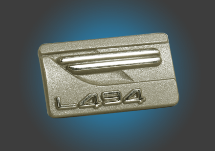 Custom Jaguar Land Rover L494 badge thumbnail