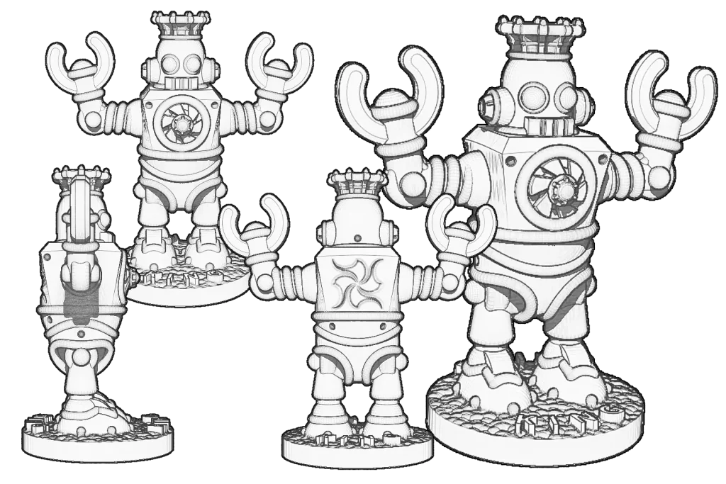 Robot King concept