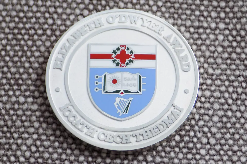 Silver Enamel Commemorative medal