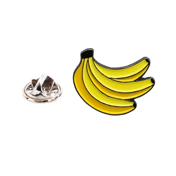 Banana pin badge