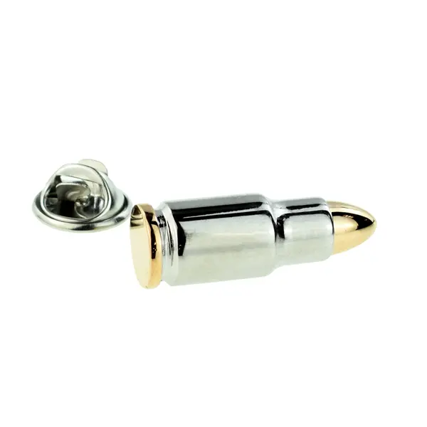 Bullet pin badge