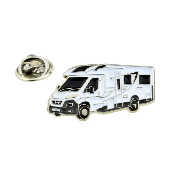 Camper van pin badge