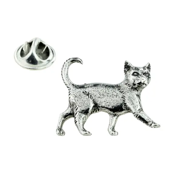 Cat pin badge