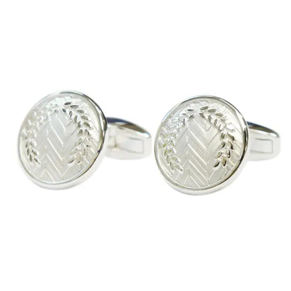 Championship silver cufflinks