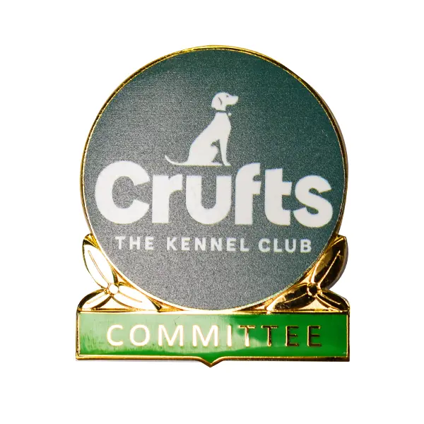 Crufts committee badge