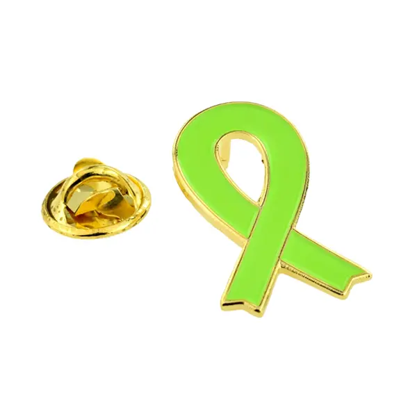 Depression awareness ribbon pin badge