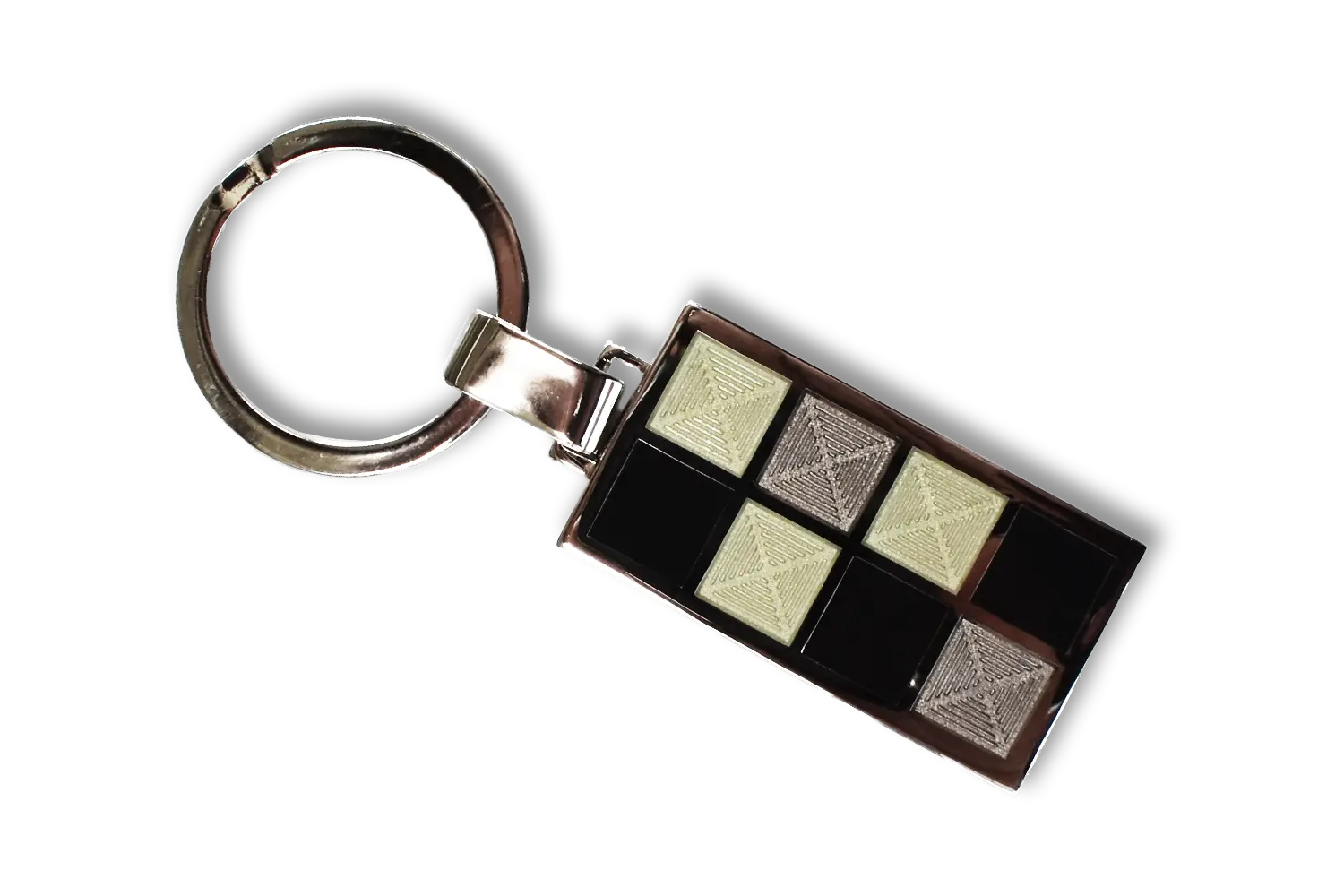 enamel-keyring-grey-blocks