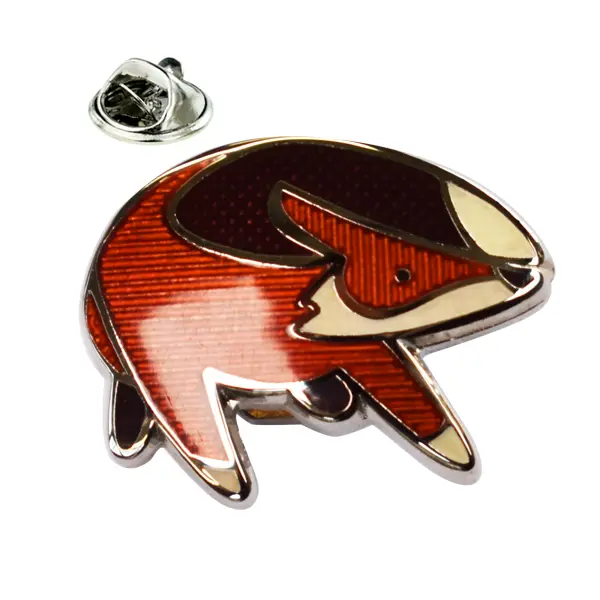 Fox pin badge