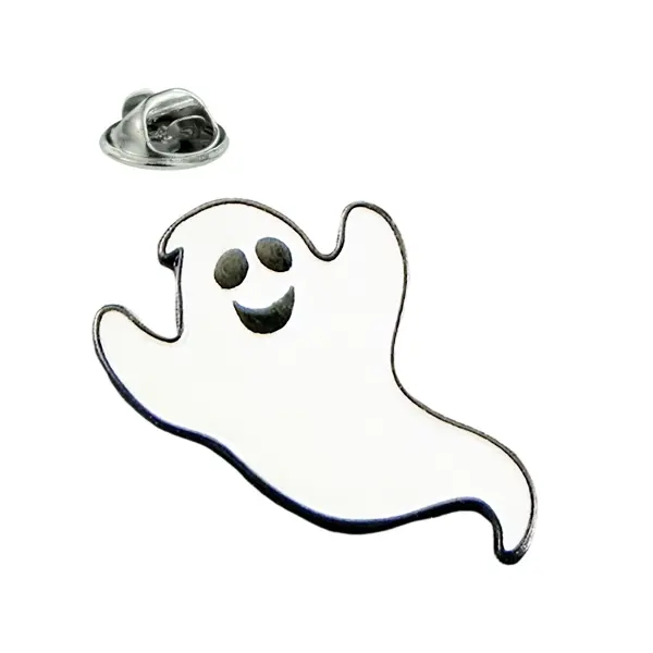 Ghost pin badge