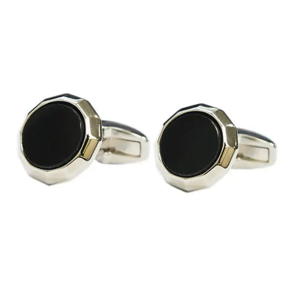 Glenmore onyx cufflinks