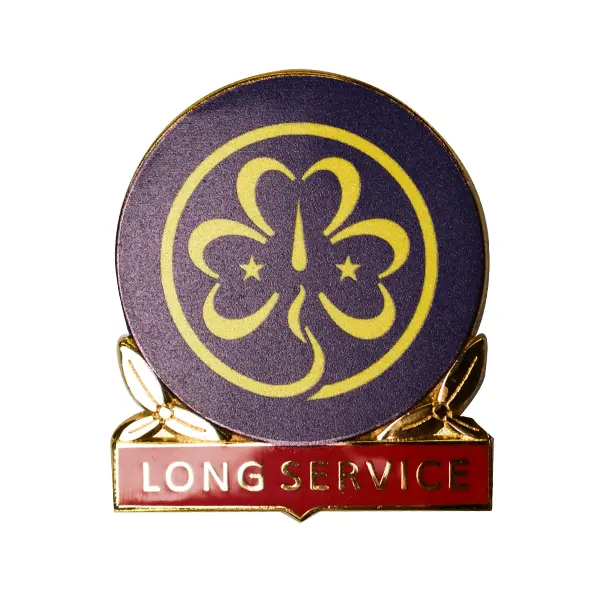 Guides long service badge