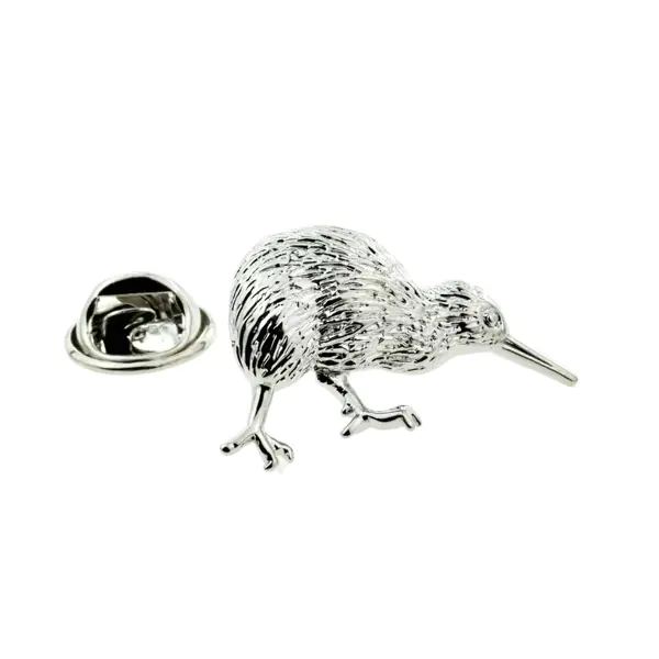 Kiwi pin badge