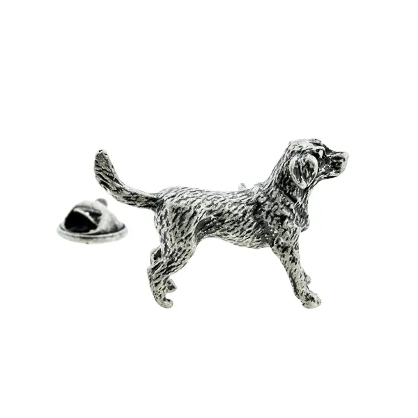 Labrador pin badge