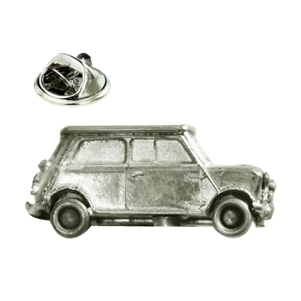 Mini Cooper side view pin badge