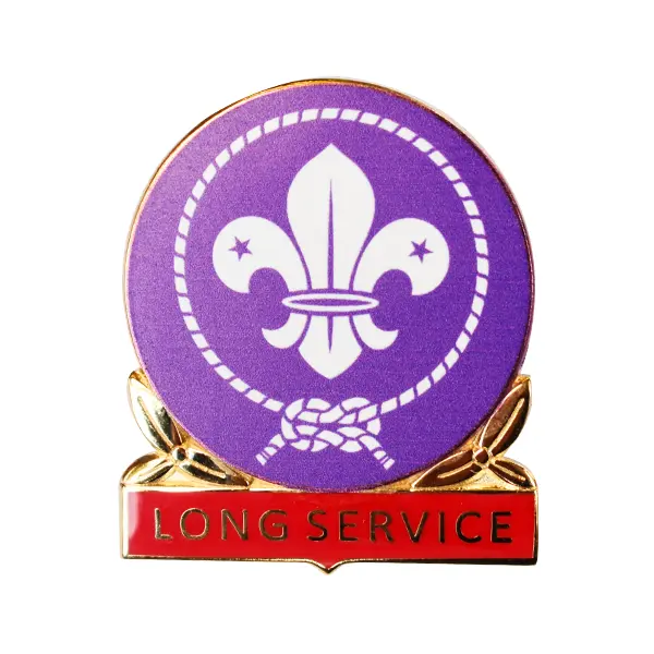 Scouts long service badge