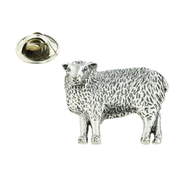 Sheep pin badge