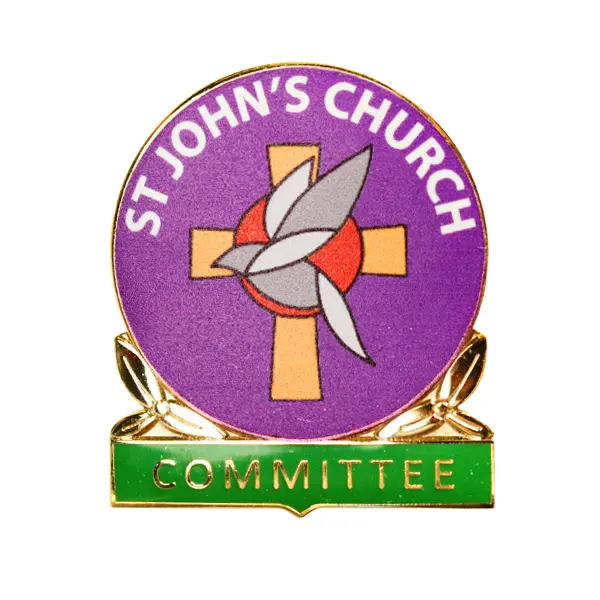 St Johns church committee badge