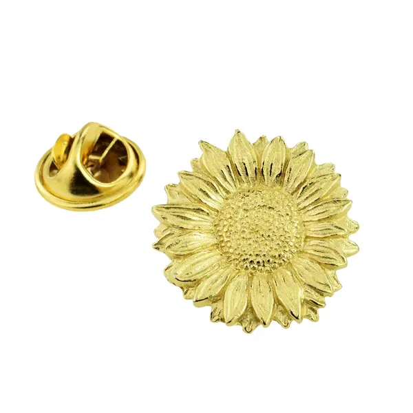 sunflower pin badge