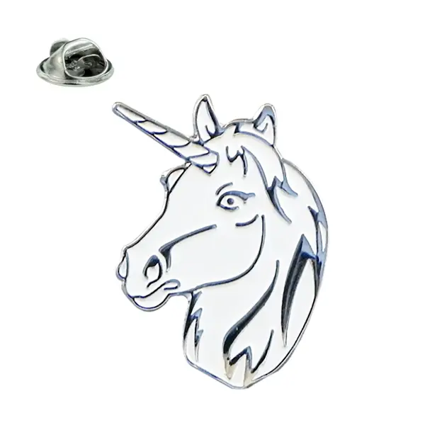 Unicorn pin badge