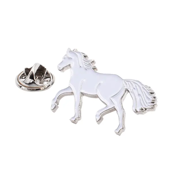 White Horse pin badge