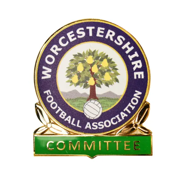 Worcestershire FA committee badge