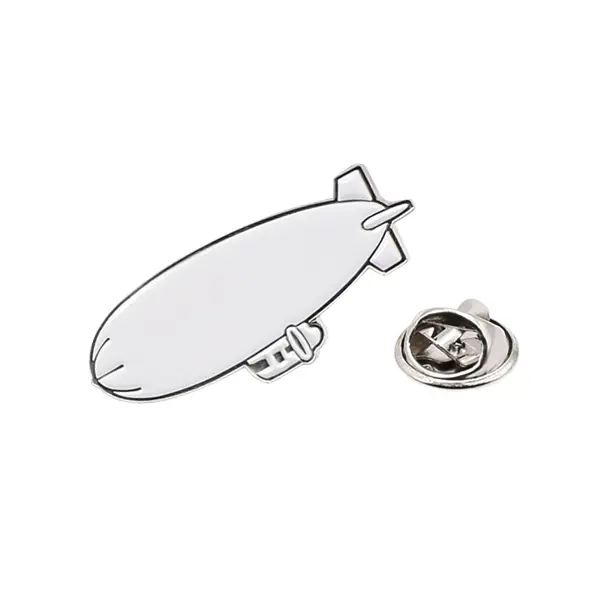 Zeppelin pin badge