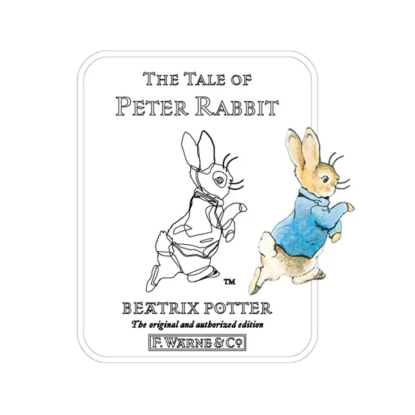 Vector file for a Peter Rabbit branded Ingot.