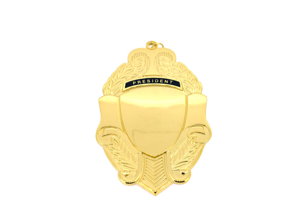 Custom gold pendant finished product