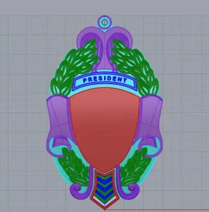 Custom Pendant Rhino 3d model preview