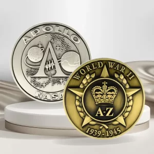 Affordable custom coins and medals.